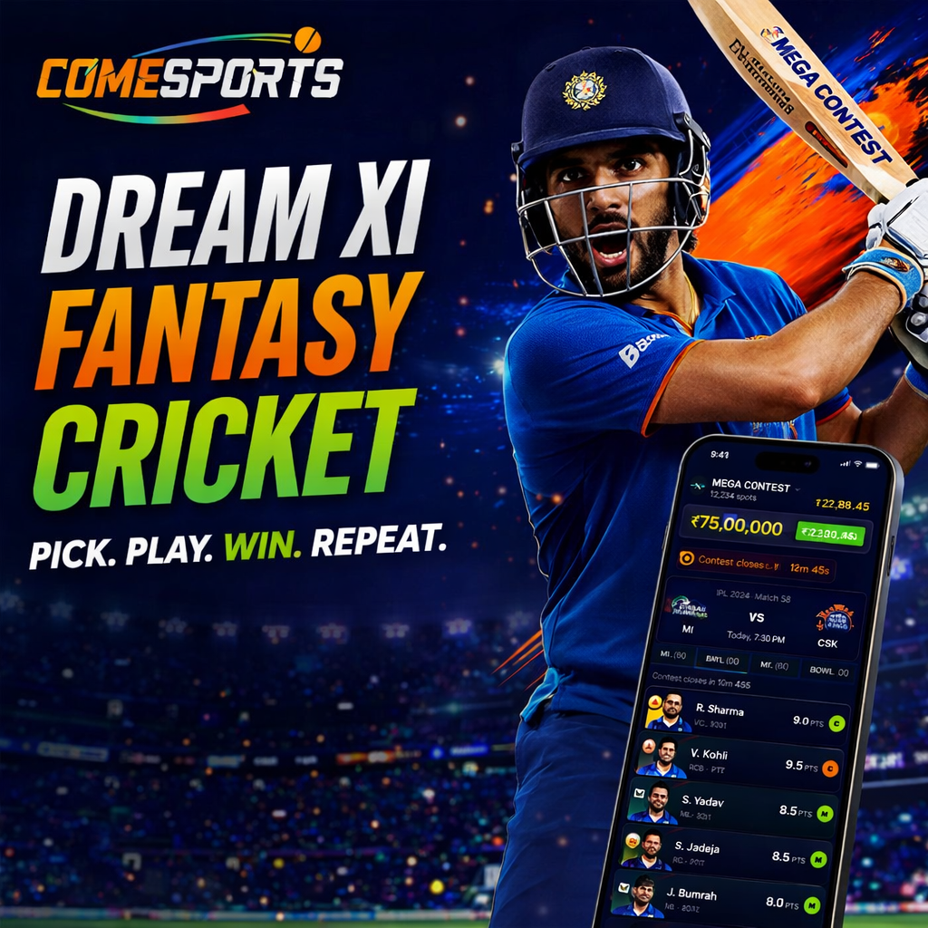 Fantasy Wala Dream XI fantasy cricket ad visual